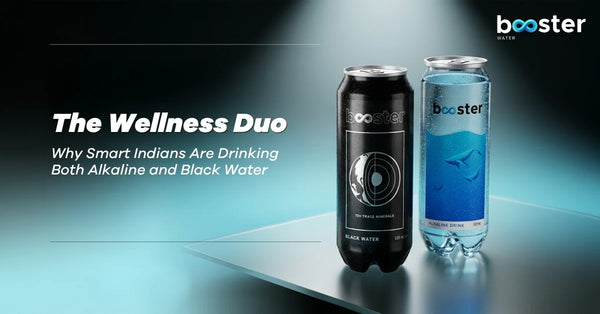 The Hydration Duo — Why Smart Indians Are Drinking Both Alkaline and Black Water