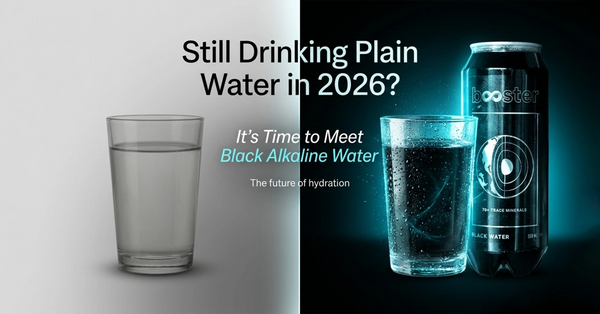 Still Drinking Plain Water in 2026? It's Time to Meet Black Alkaline Water