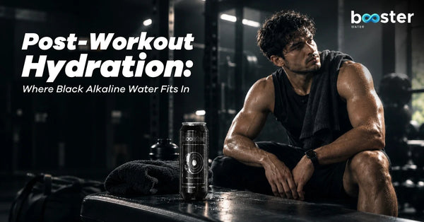 Post-Workout Hydration: Where Black Alkaline Water Fits In