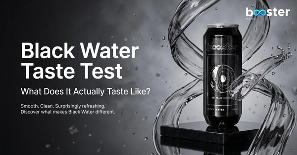 Black Water Taste Test: What Does It Actually Taste Like?