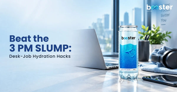 Beat the 3 PM Slump: Desk-Job Hydration Hacks