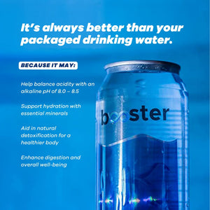 Benefits of Booster Alkaline Water