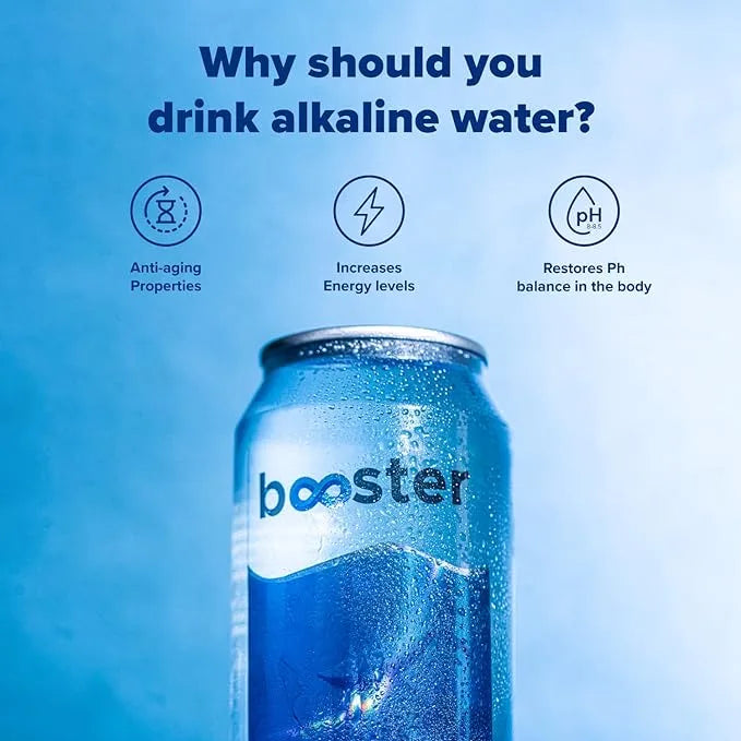 Buy Alkaline Water Online | pH 8–8.5 | Booster