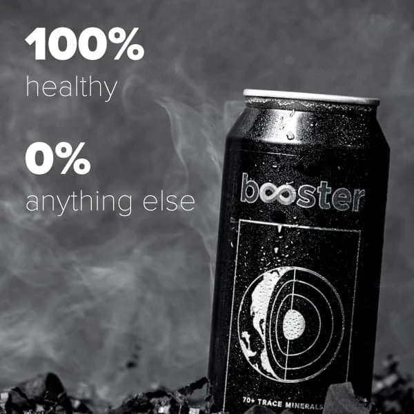 Booster Black Alkaline Water| Mineral-Infused | 500ml - Booster Water