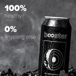 Booster Black Alkaline Water| Mineral-Infused | 500ml - Booster Water