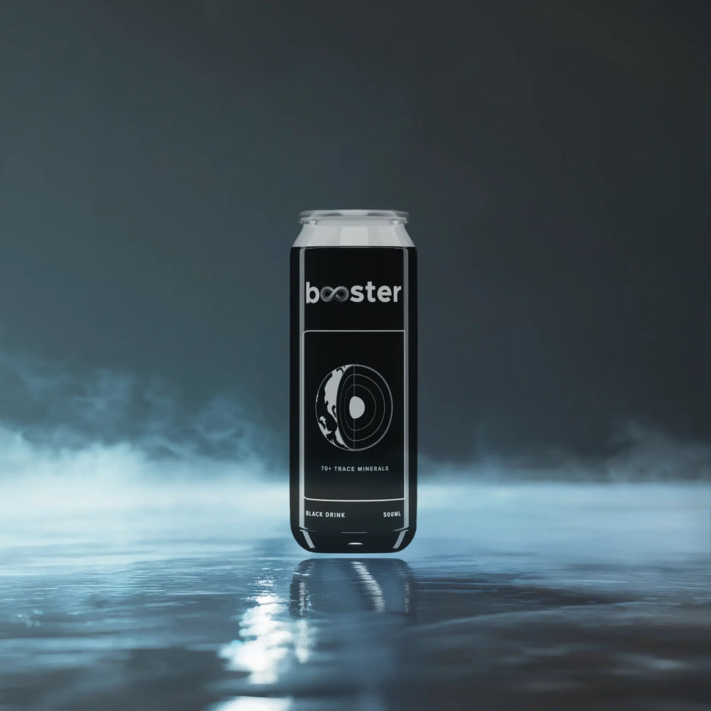 Booster Black Alkaline Water| Mineral-Infused | 500ml